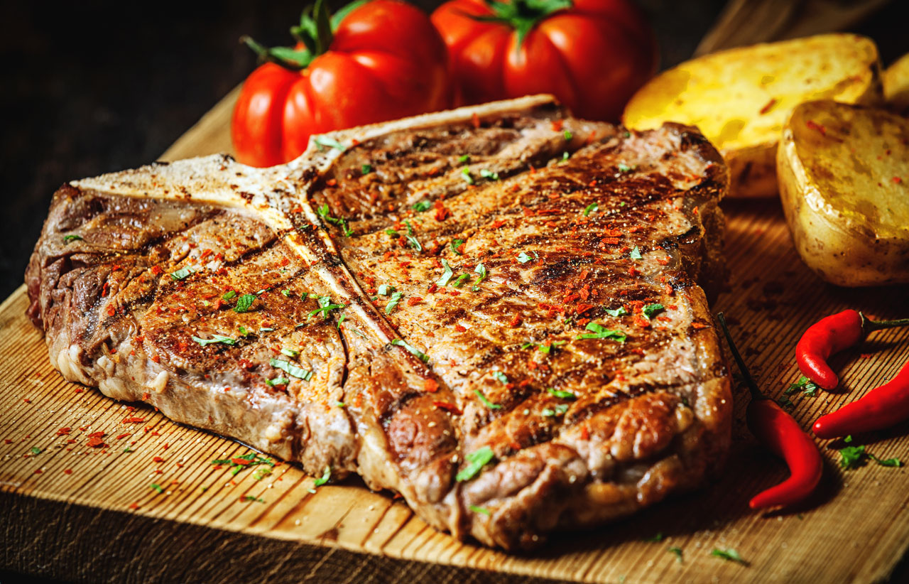 Стейк T-Bone. История и особенности приготовления