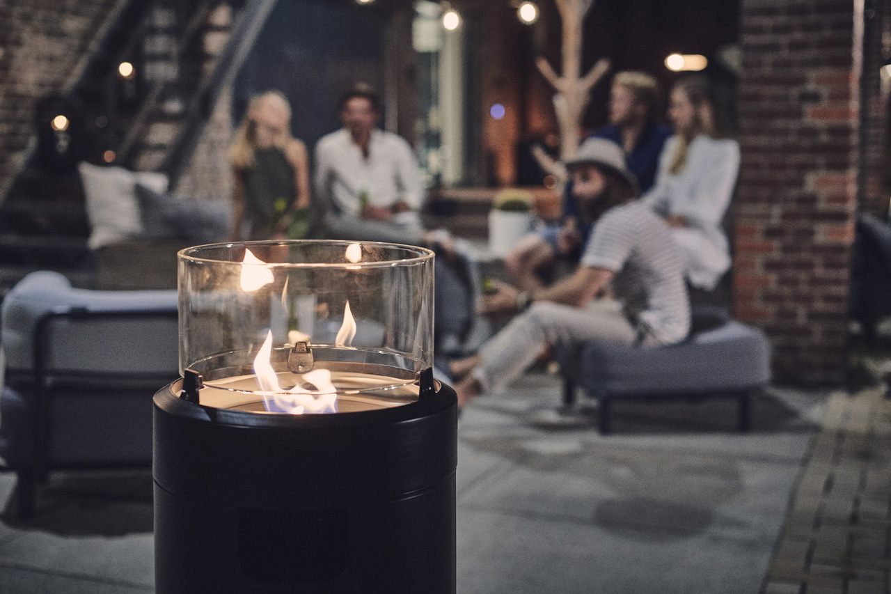 Вуличний газовий камін NOVA LED: для тих, хто цінує комфорт